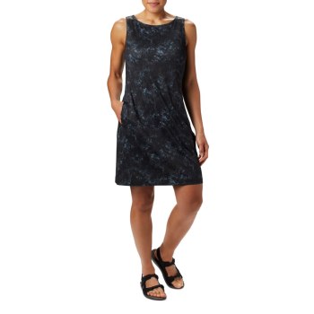 Columbia Ženske Haljine - Chill River Printed Crne | PBZI-86207